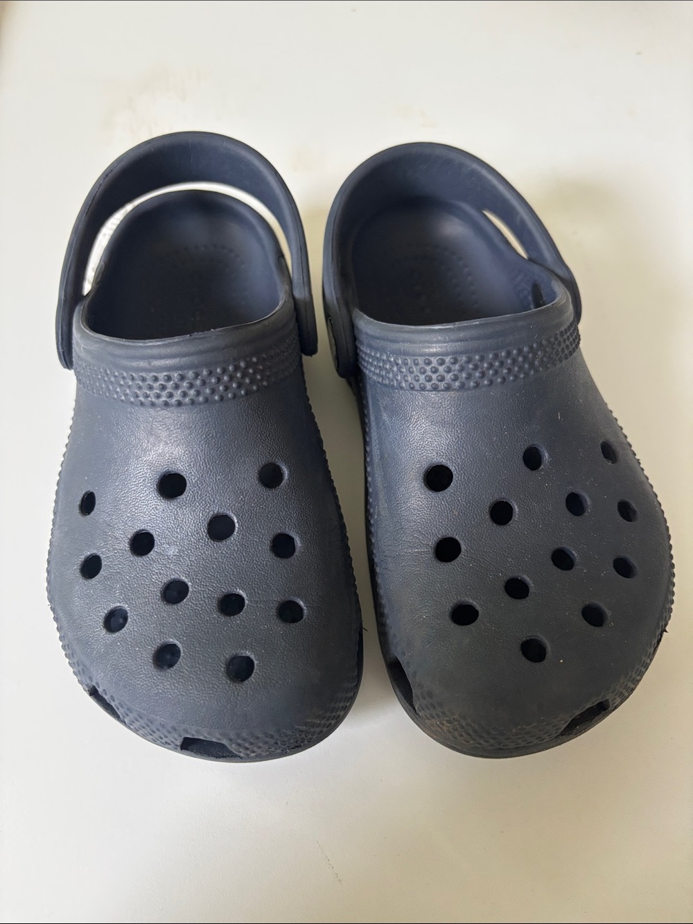 Crocs kids navy blue 11c